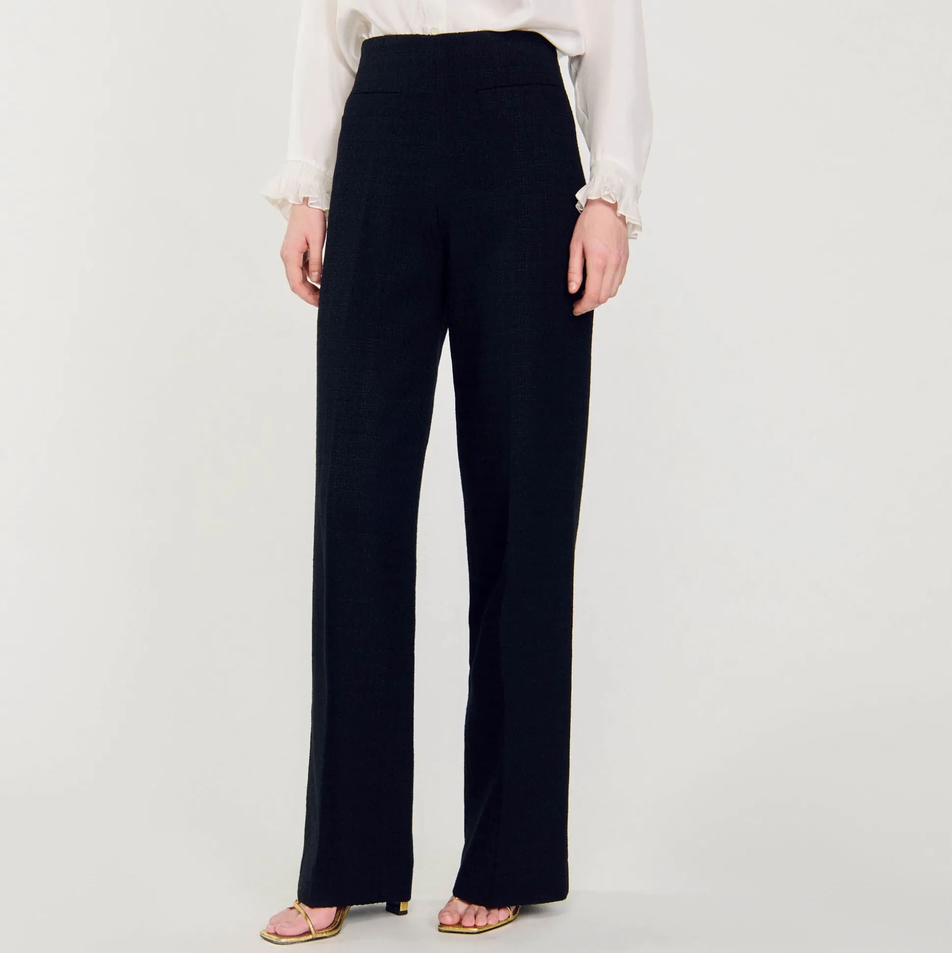 Pantalon En Tweed