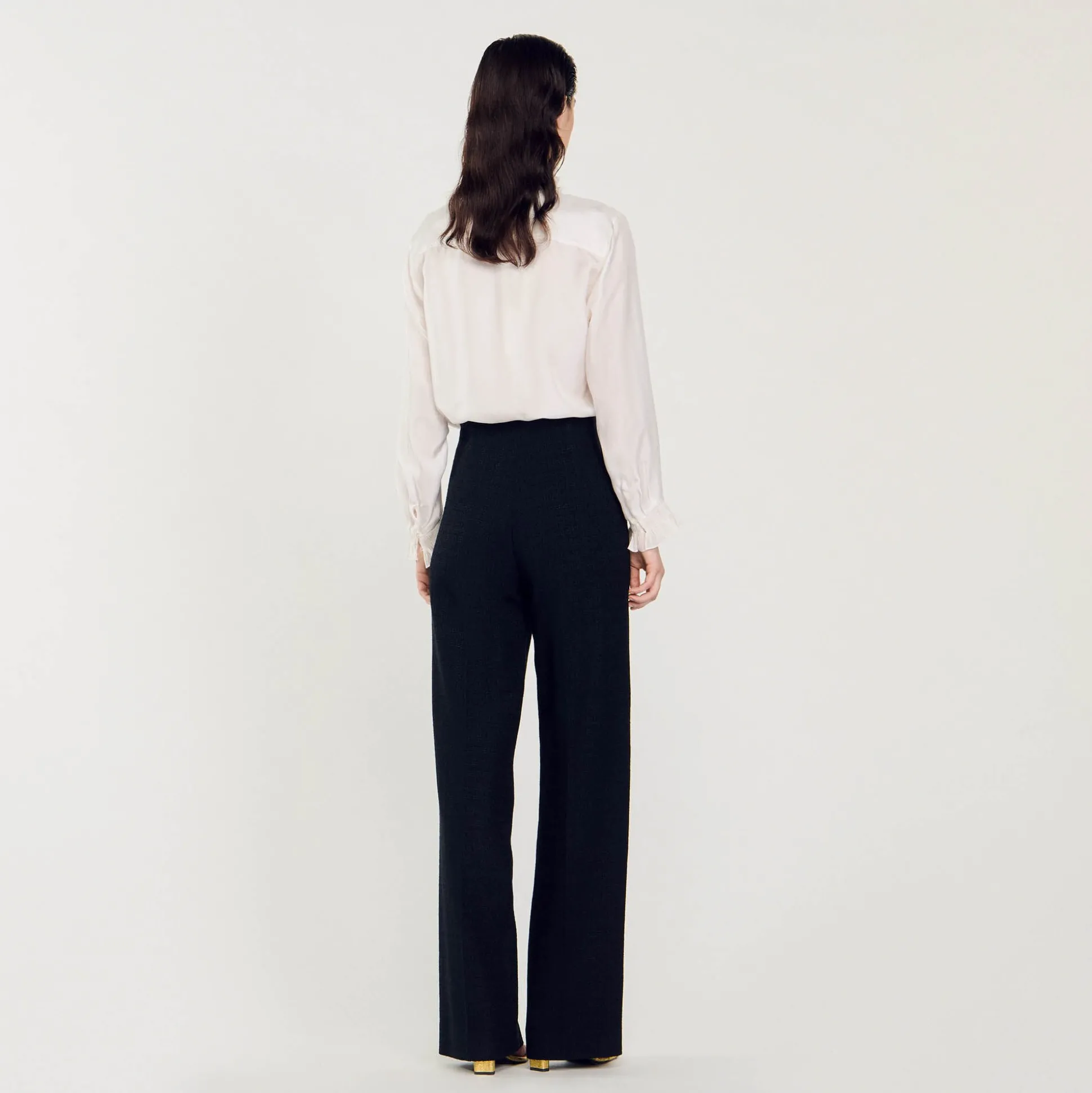Pantalon En Tweed