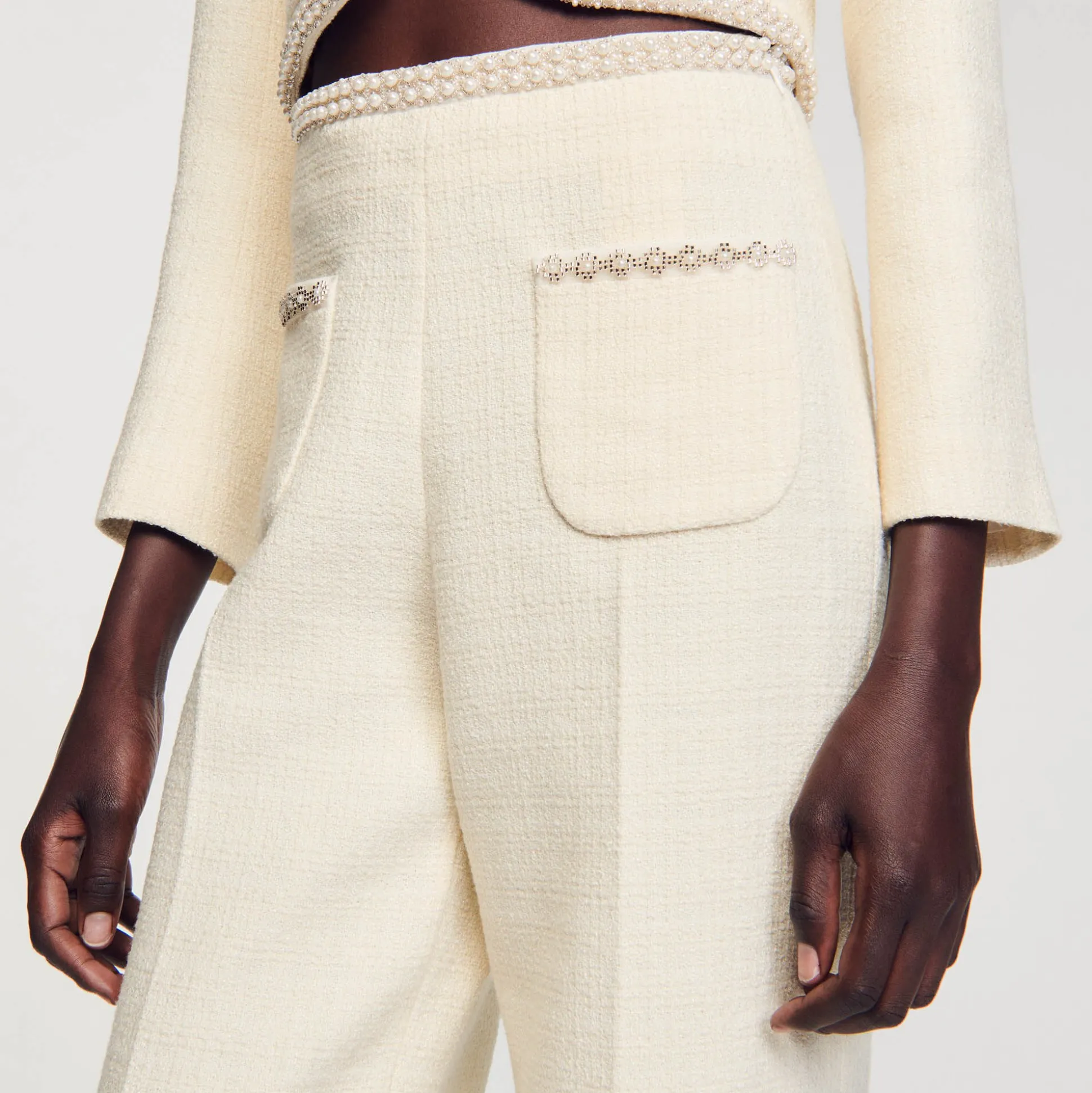 Pantalon En Tweed