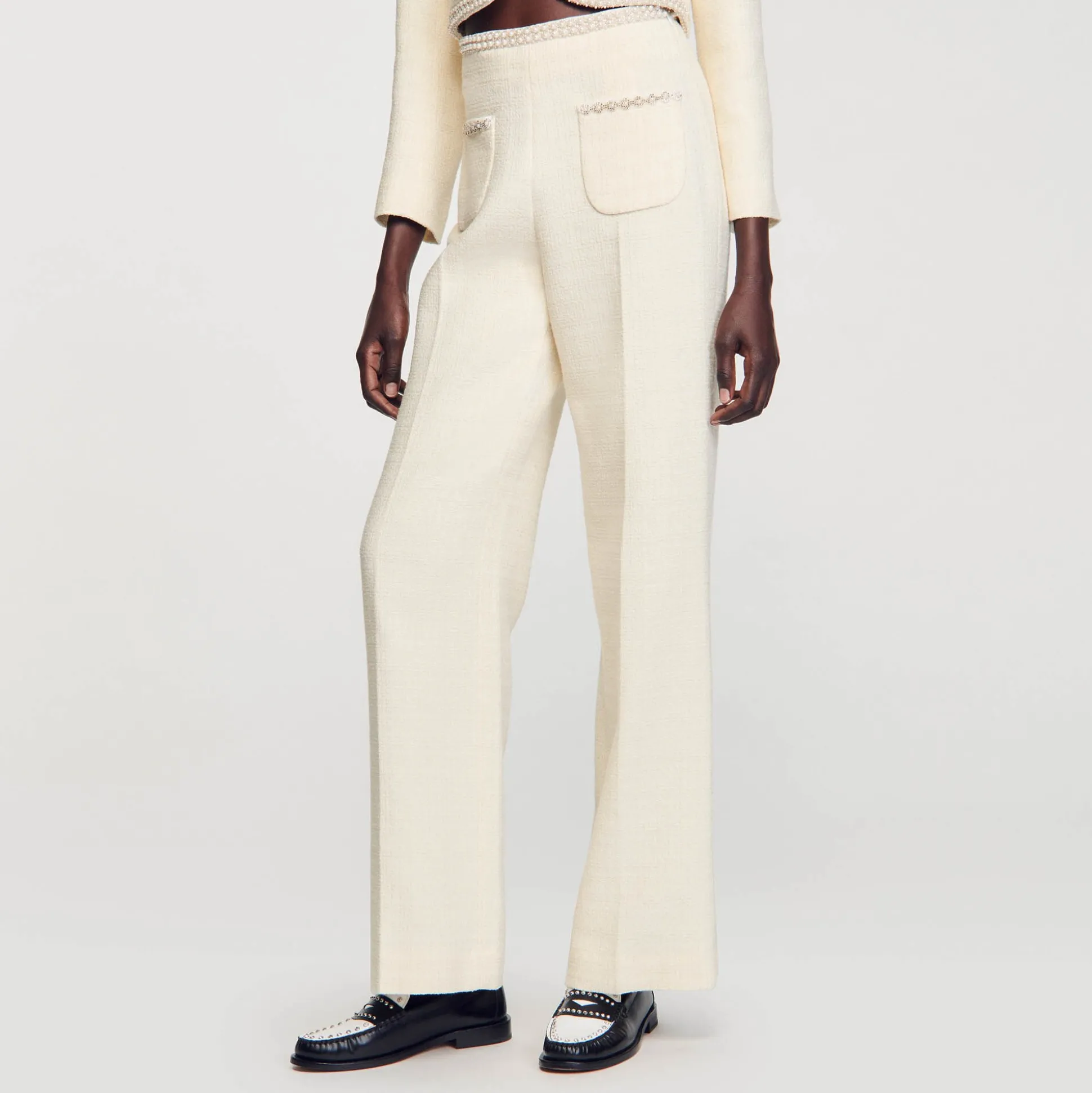 Pantalon En Tweed