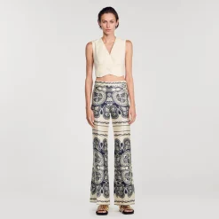 Pantalon Fluide Imprimé