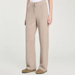Pantalon Strassé En Maille
