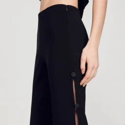 Pantalon évasé Ajouré Sur Les Côtés