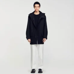 Parka Oversize En Tissu Technique