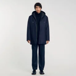Parka Zippée à Capuche