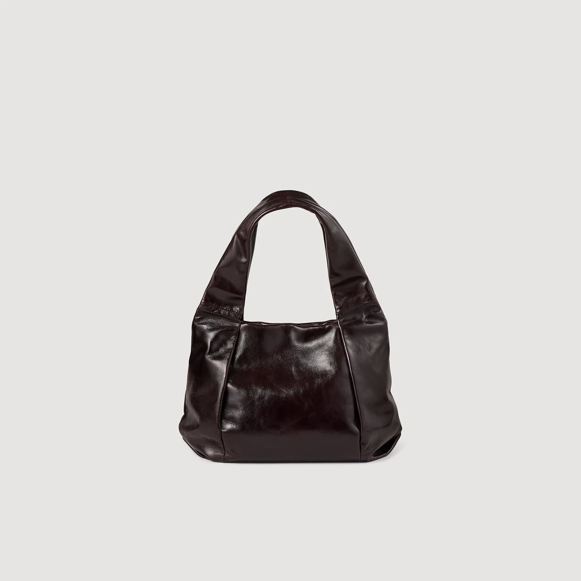 Petit Sac En Cuir Brillant