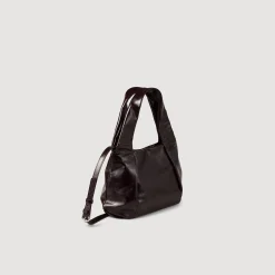 Petit Sac En Cuir Brillant