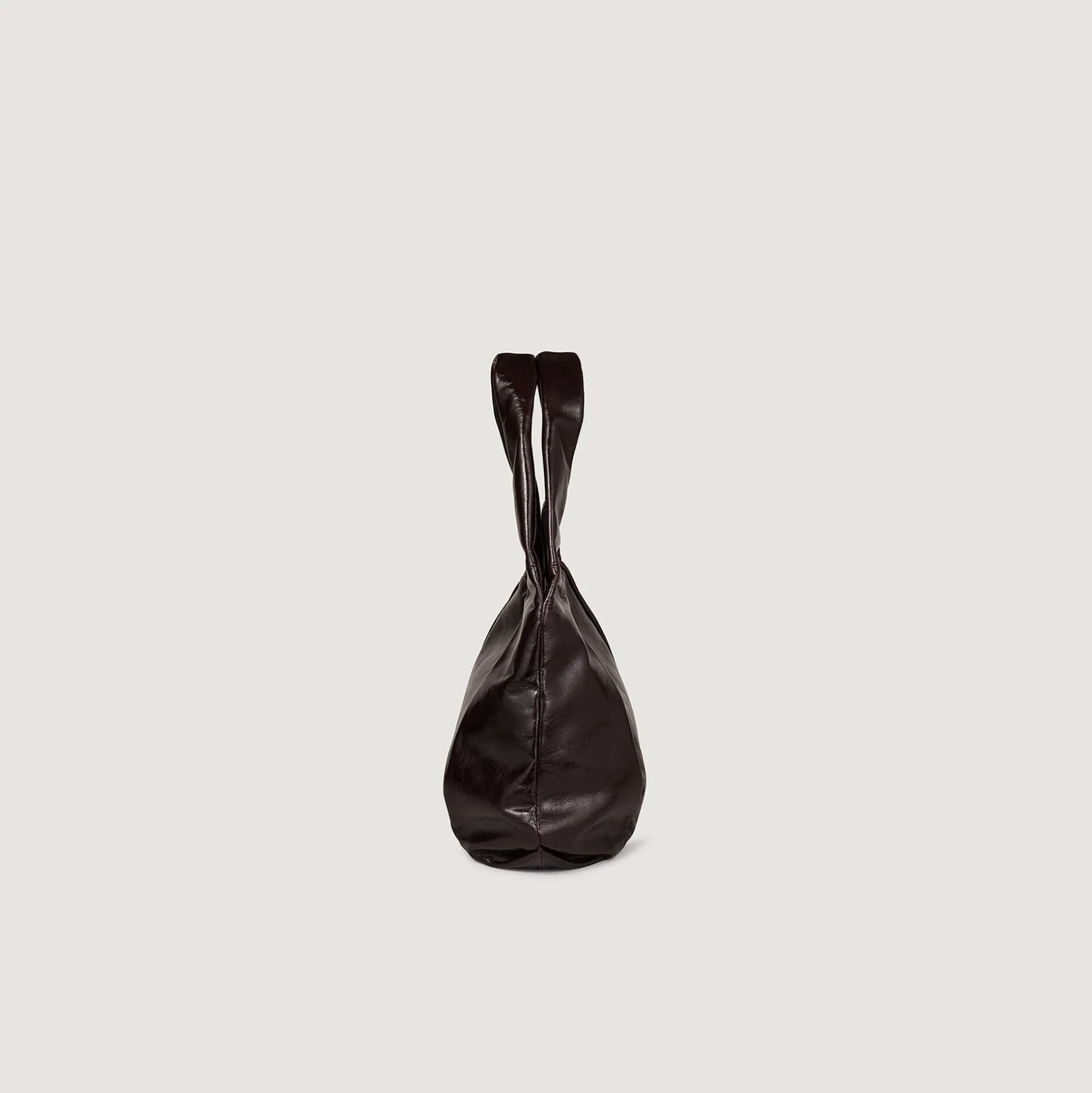 Petit Sac En Cuir Brillant