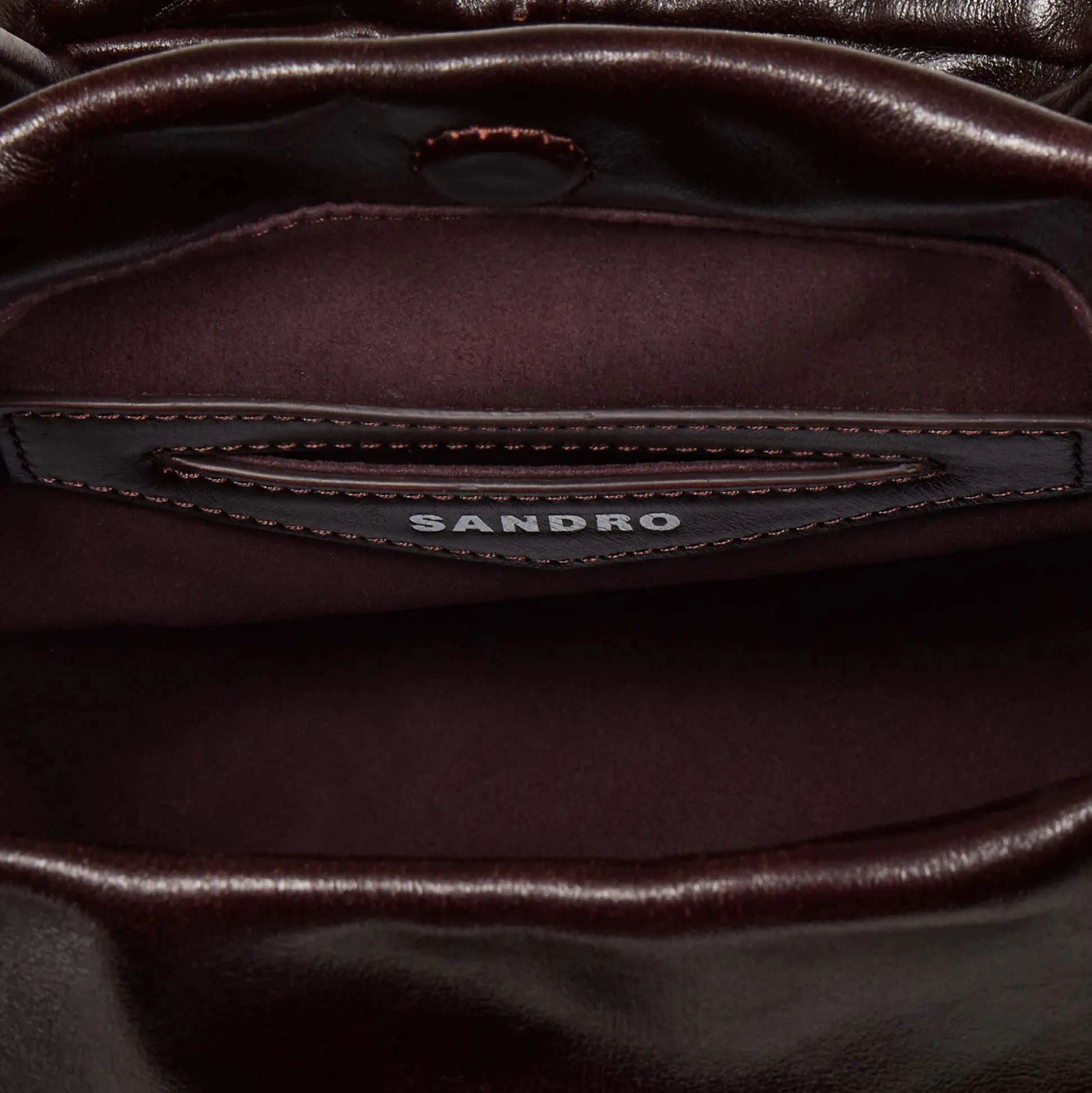 Petit Sac En Cuir Brillant