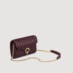 Pochette Crossbody En Cuir