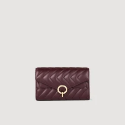 Pochette Crossbody En Cuir