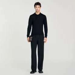 Polo En Maille Fine