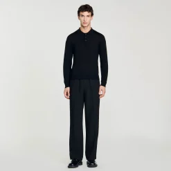 Polo En Maille Fine