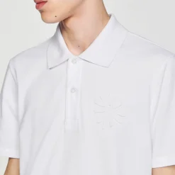 Polo Fleur En Coton