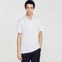 Polo Fleur En Coton