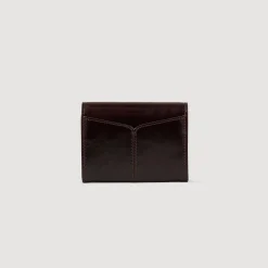 Porte-monnaie En Cuir Glacé