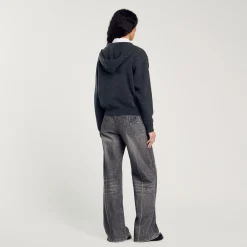 Pull à Capuche Strassé