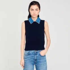 Pull à Col Amovible