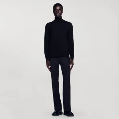 Pull à Col Roulé En Laine Homme
