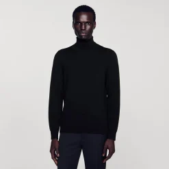 Pull à Col Roulé En Laine Homme