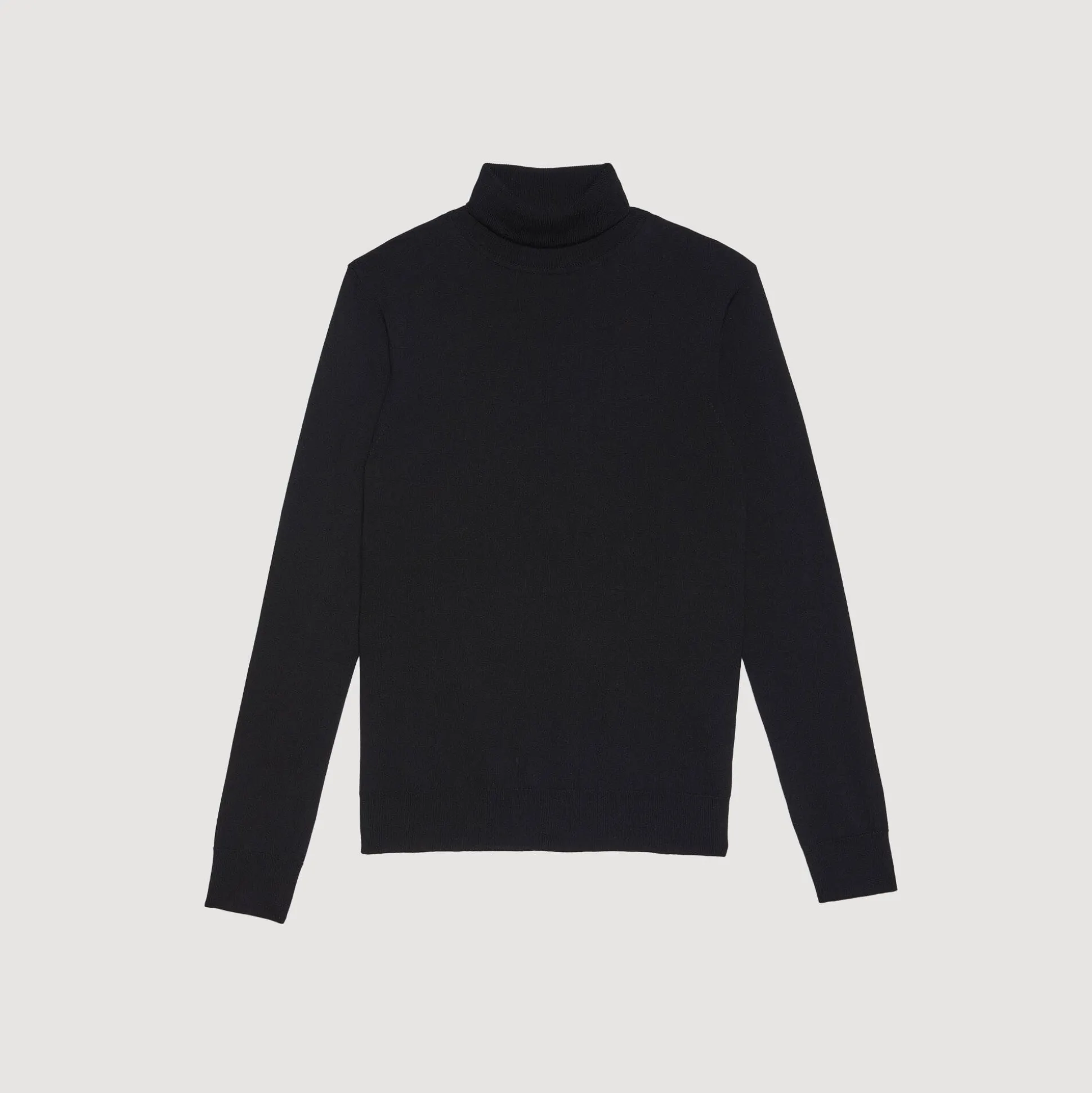 Pull à Col Roulé En Laine Homme