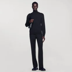 Pull à Col Roulé En Laine Homme