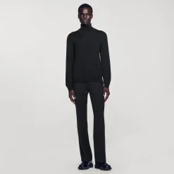 Pull à Col Roulé En Laine Homme