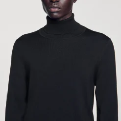 Pull à Col Roulé En Laine Homme