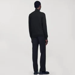 Pull à Col Roulé En Laine Homme