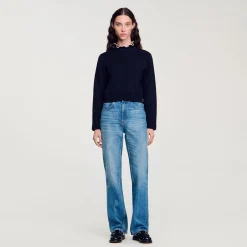 Pull à Col Volanté