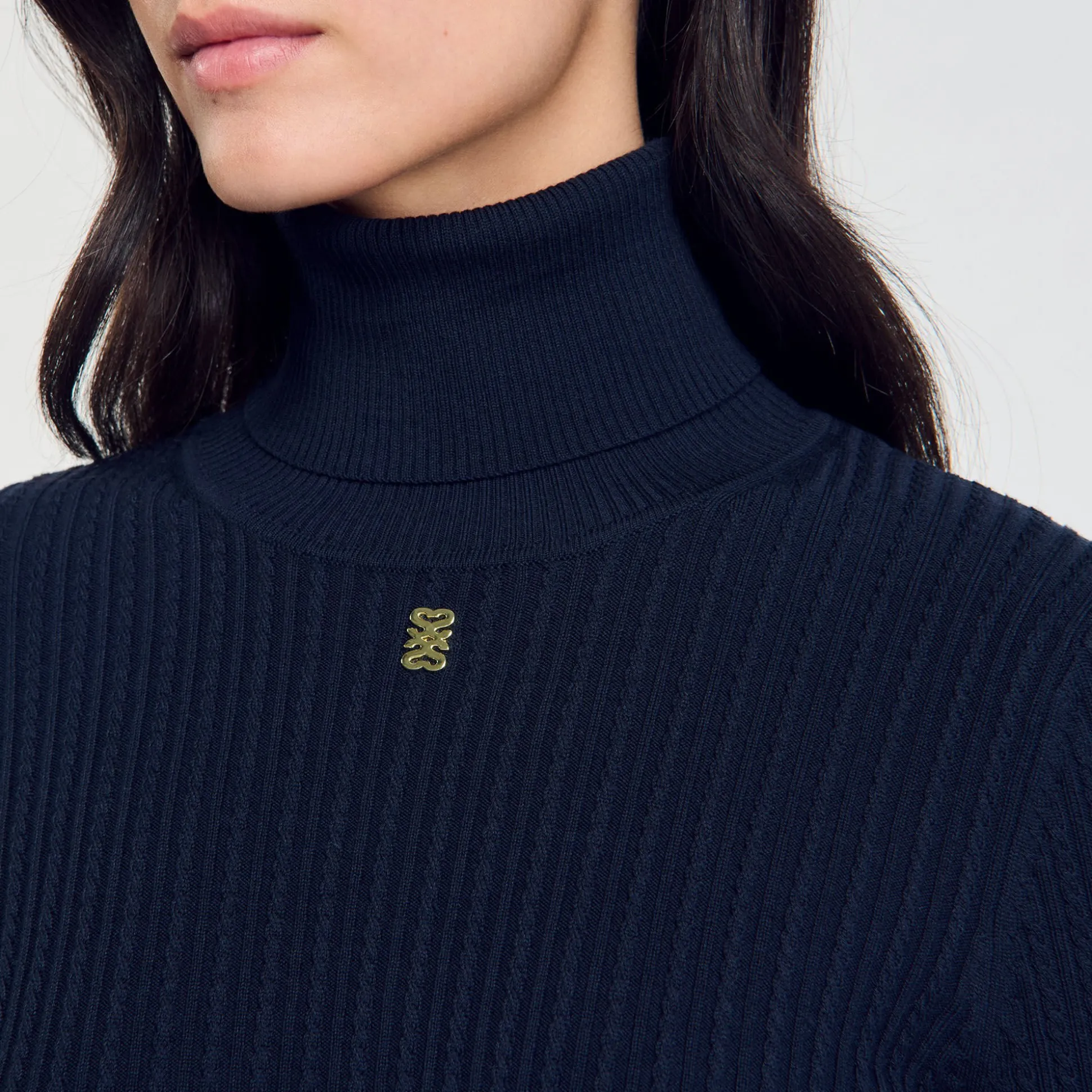 Pull Col Roulé