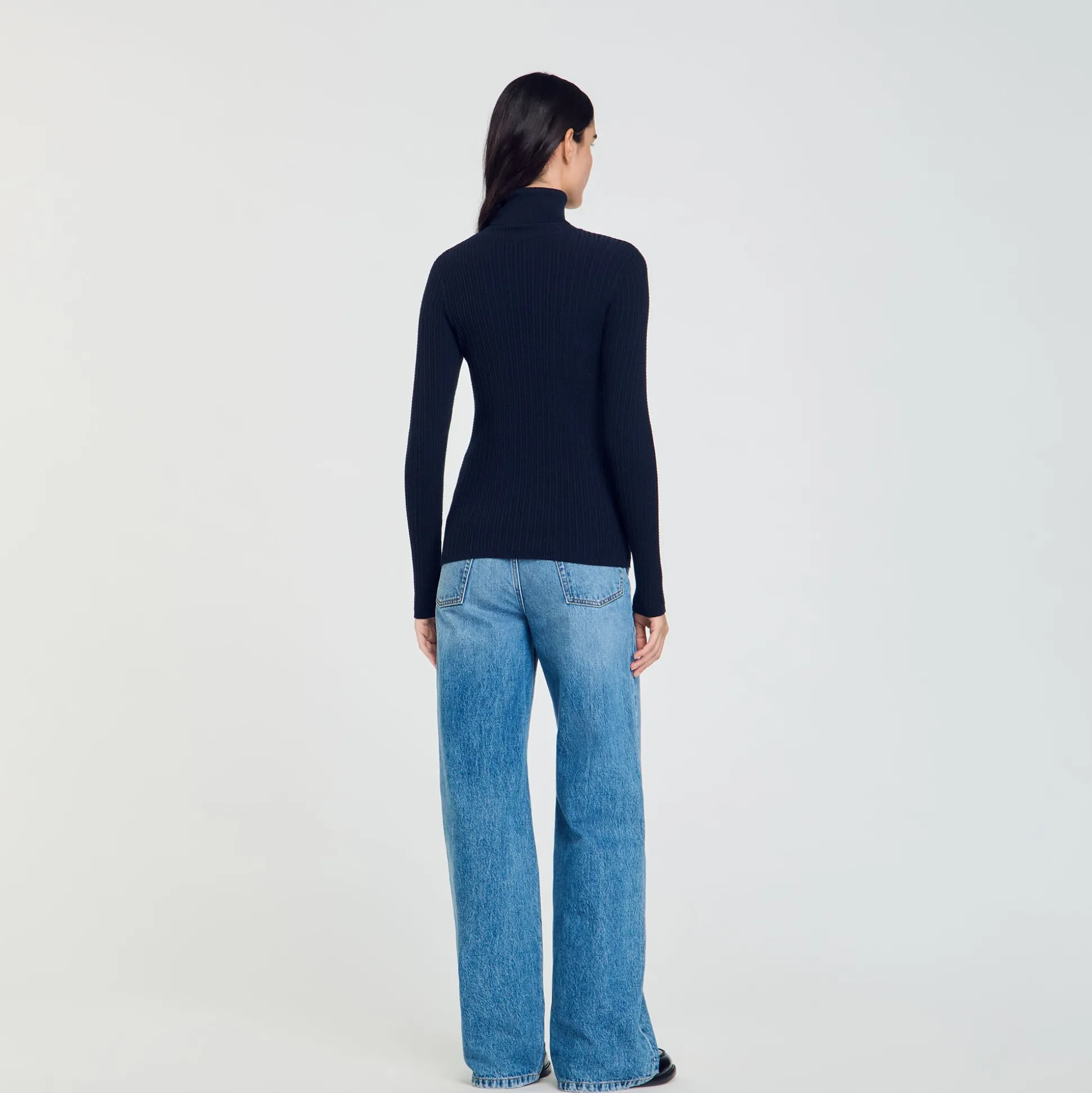 Pull Col Roulé