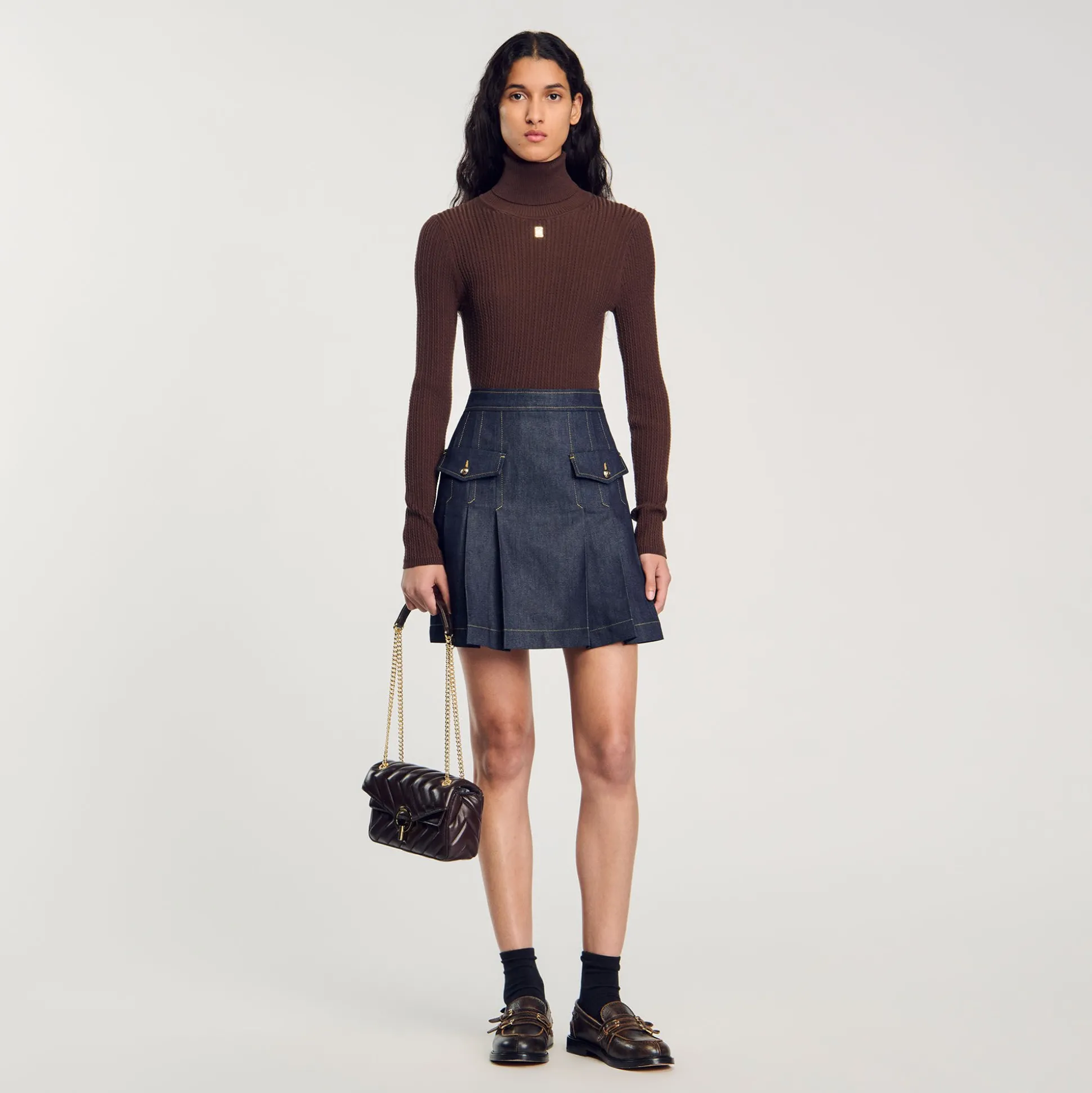 Pull Col Roulé