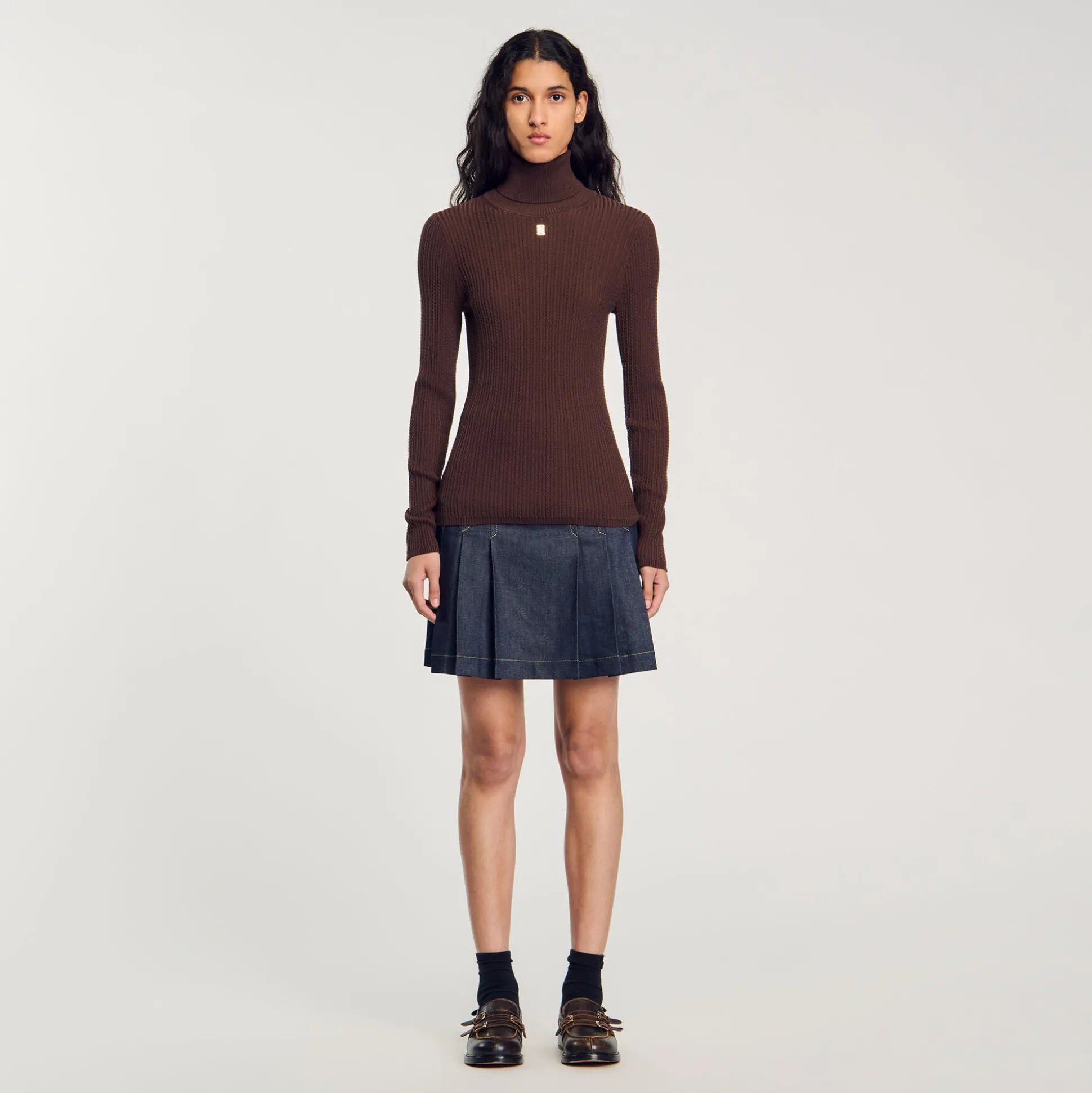 Pull Col Roulé
