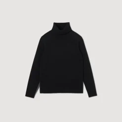 Pull Col Roulé Laine Et Cachemire