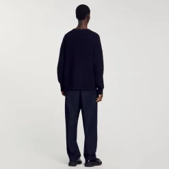 Pull Côtelé En Maille