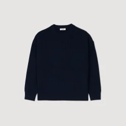 Pull Côtelé En Maille