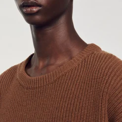 Pull Côtelé En Maille