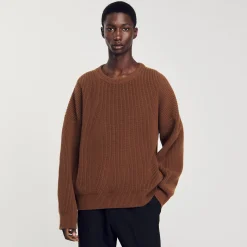 Pull Côtelé En Maille