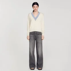 Pull En Laine Et Cachemire