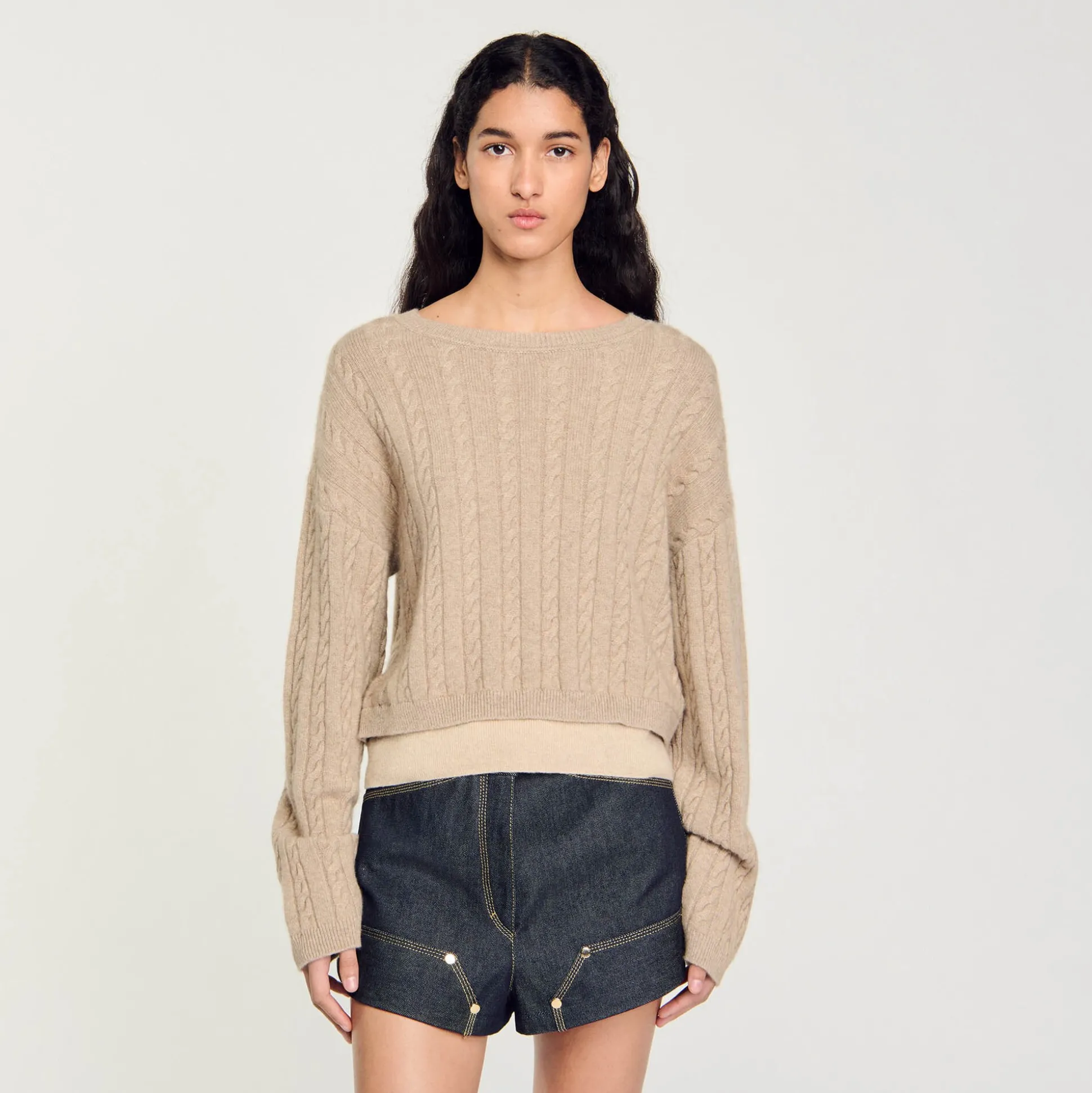 Pull En Laine Et Cachemire