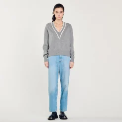 Pull En Laine Et Cachemire