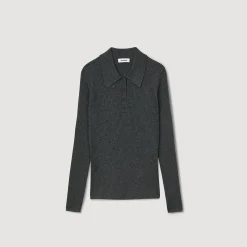 Pull En Maille à Côtes