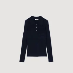 Pull En Maille à Côtes