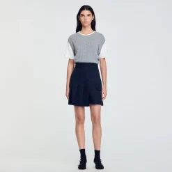 Pull En Maille Bimatières
