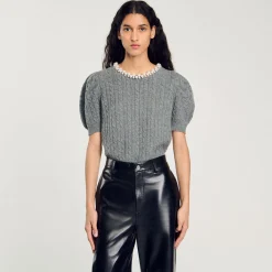 Pull En Maille Câblée