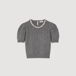 Pull En Maille Câblée
