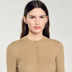 Pull En Maille Côtelée