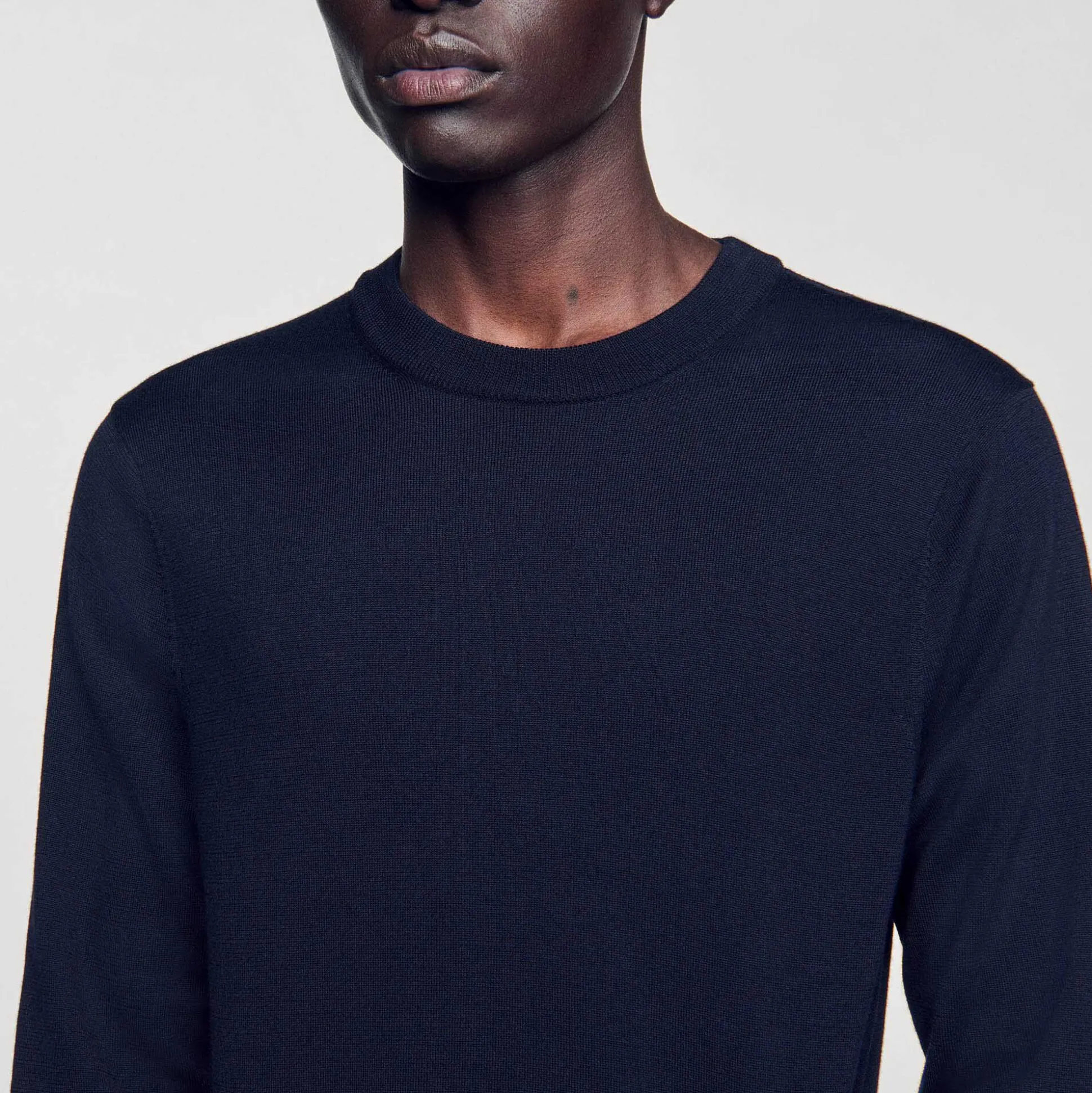 Pull En Maille Fine En Laine