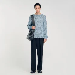 Pull En Maille Moulinée